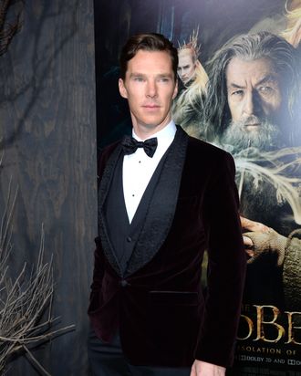 HOLLYWOOD, CA - DECEMBER 02: Actor Benedict Cumberbatch attends the premiere of Warner Bros' 