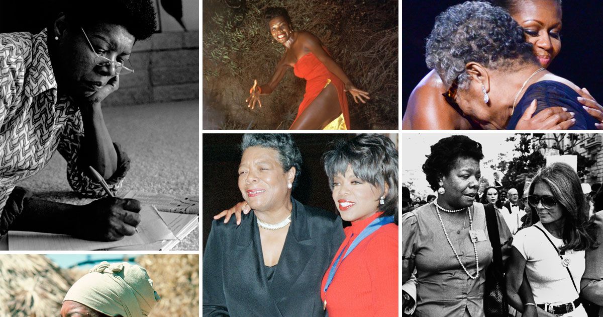 Remembering Maya Angelou A Life in Pictures