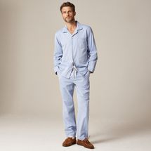 J.Crew Cotton Herringbone Pajamas