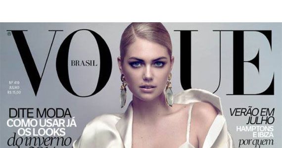 Kate Upton, Crop Top Get Another Vogue Cover