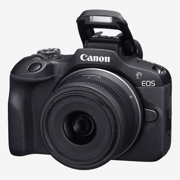 Canon EOS R100 Mirrorless Camera Body with RF-S 18-45mm F4.5-6.3 IS STM Lens