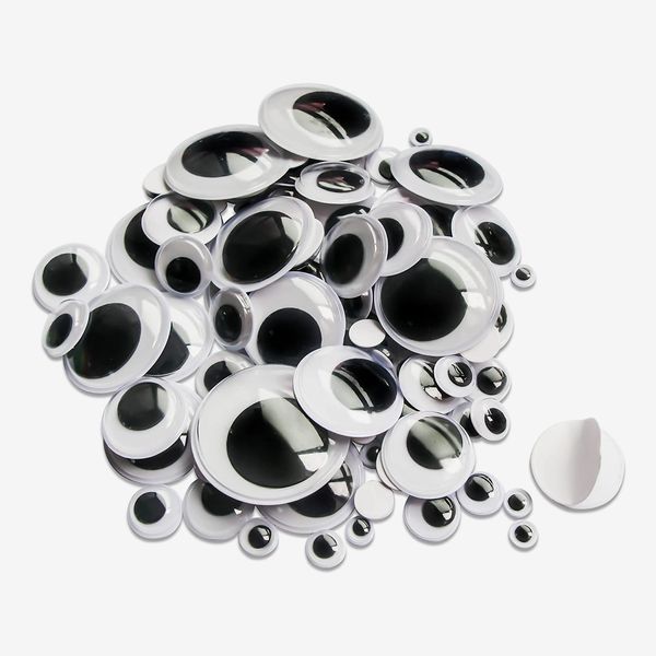 100-Piece Googly Eyes With Self-Adhesive
