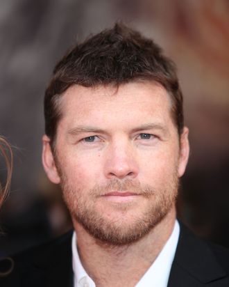 Sam Worthington attends the European premiere of Wrath Of The Titans at BFI IMAX on March 29, 2012 in London, England. 