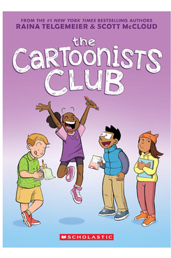 ‘The Cartoonists Club,’ by Raina Telgemeier and Scott McCloud