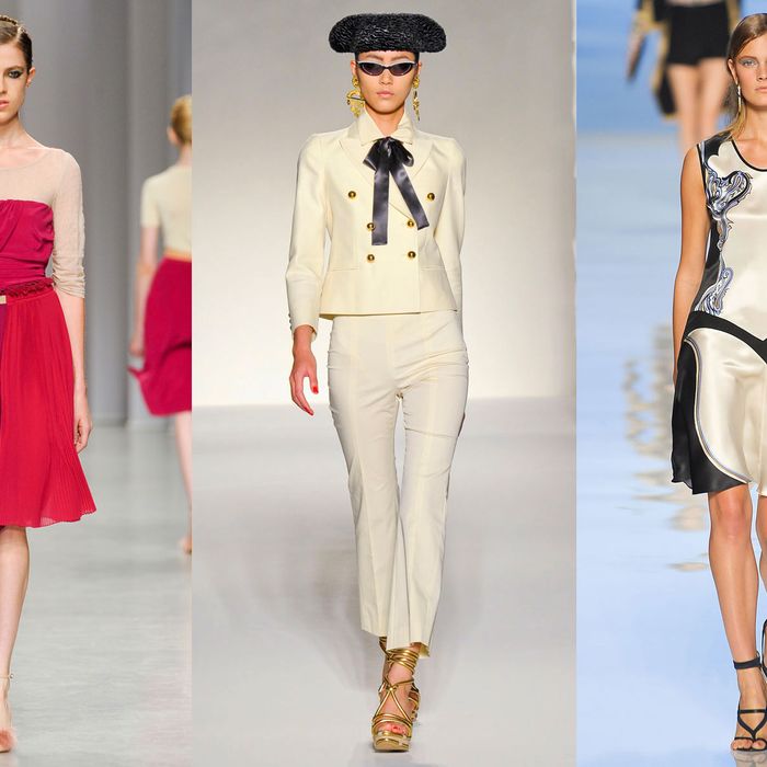 New looks for next spring from Antonio Marras, Moschino, and Etro.