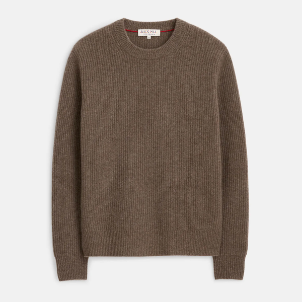 Alex Mill Jordan Sweater In Washed Cashmere