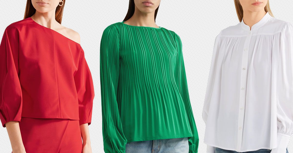 sleeveless blouse for interview