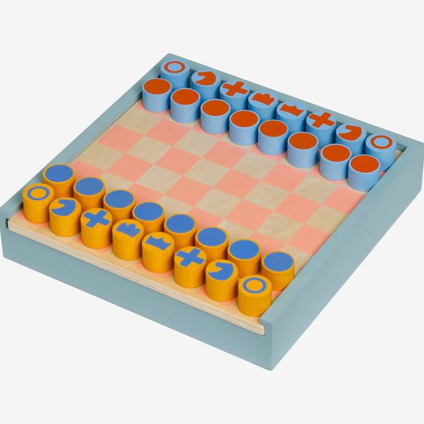 MoMA Two-in-One Chess and Checkers Set
