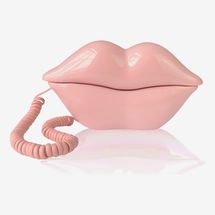 Retro Corded Lip Landline Phone