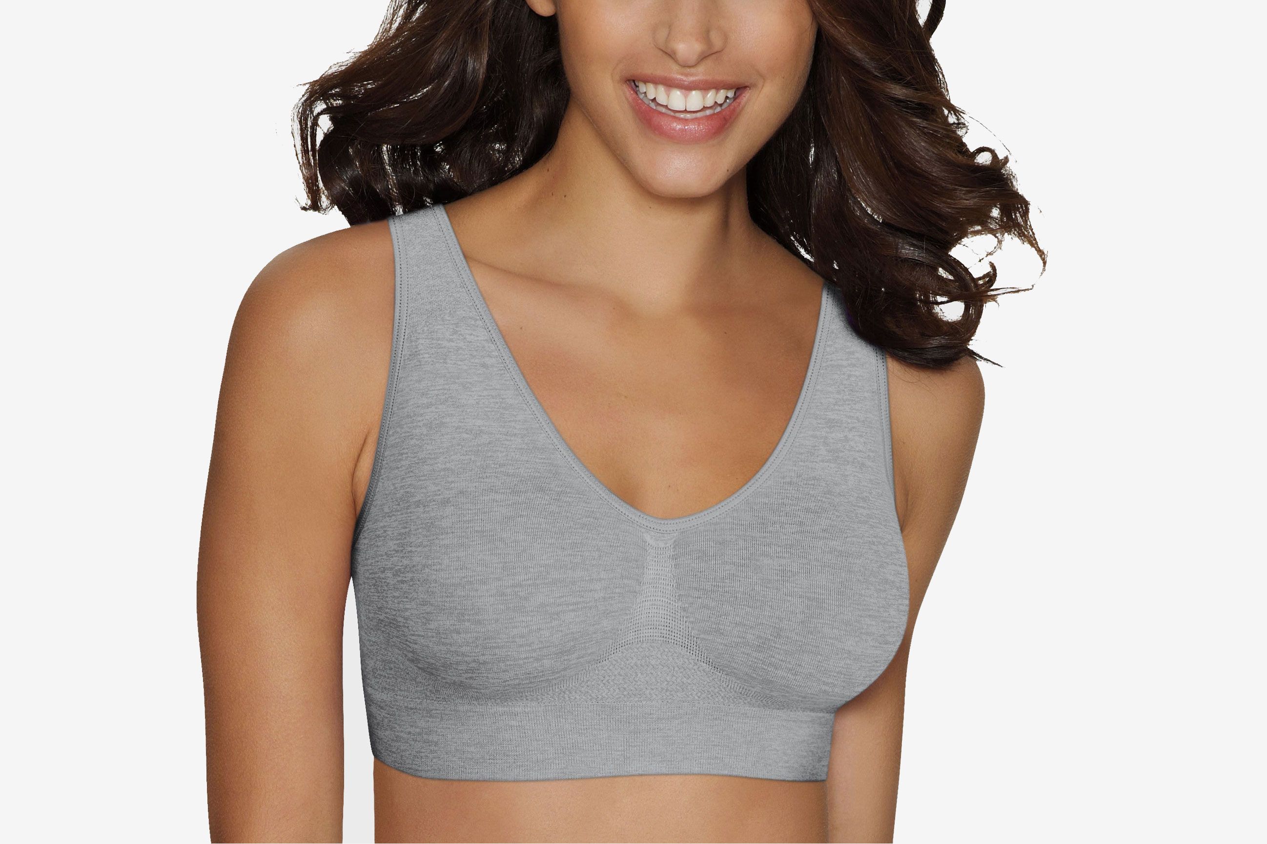 Hanes Ultimate Comfortblend® Front-Close T-Shirt Underwire Full Coverage  Bra-Dhhu01