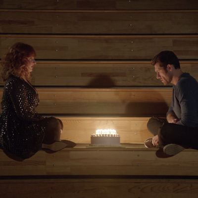 Julie Klausner as Julie, Billy Eichner as Billy.