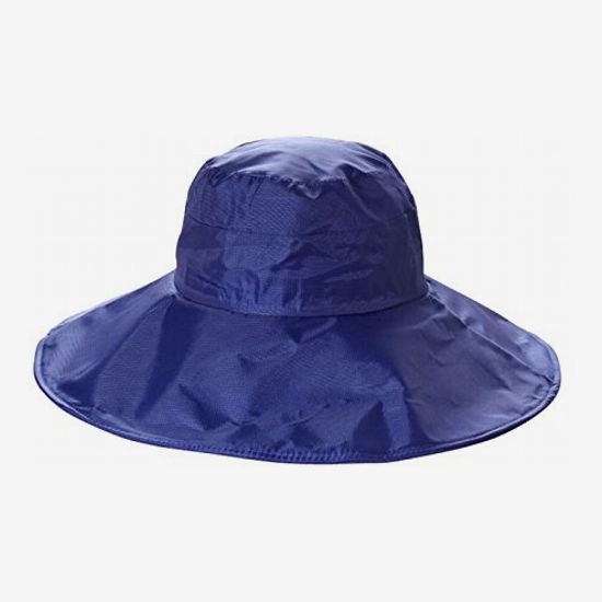 Chic Queen Wide-Brimmed Waterproof Rain Hat With UV Protection