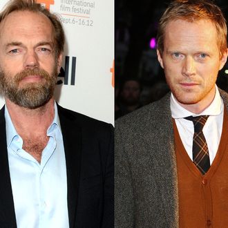 Paul Bettany and Hugo Weaving Diss Own Movies