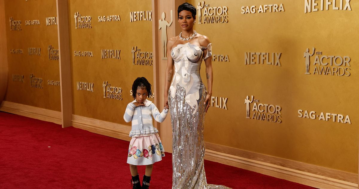 Teyana Taylor brought her 5-year-old daughter, Rue Rose Shumpert, to the 2026 Actor Awards (formerly known as the SAG Awards), and it turns out Rue is a star in the making.