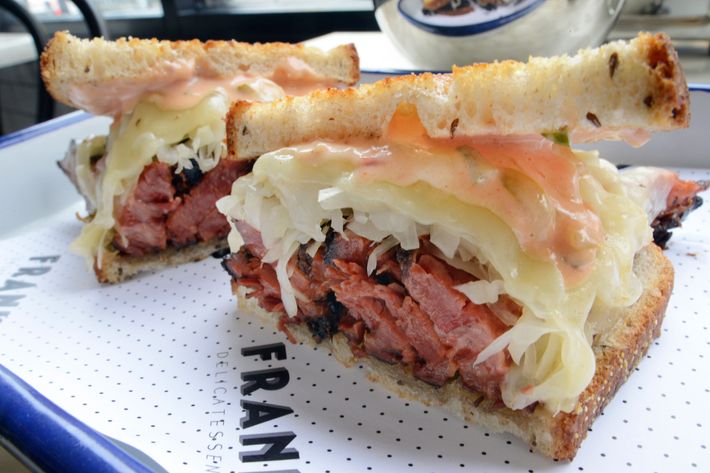 Pastrami Reuben.