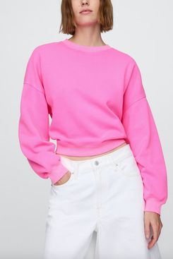Gap VintageSoft Wedge Crewneck Sweatshirt