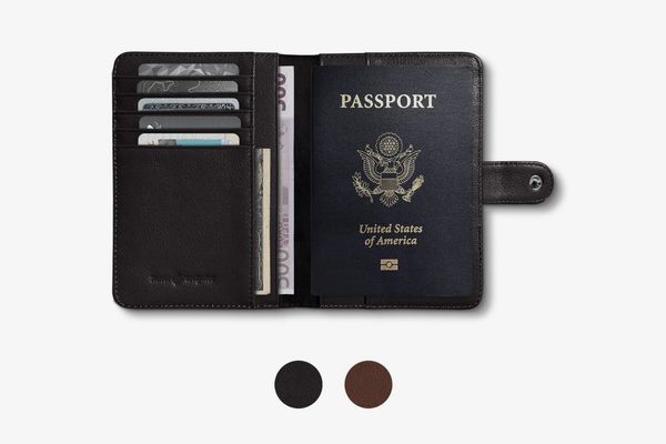 Leather Travel Passport Holder