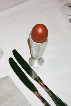 The Oblist Aluminum Egg Holder