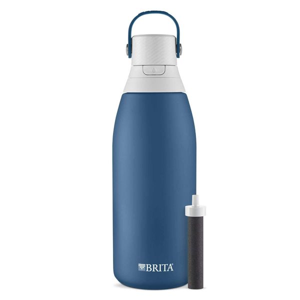 Brita Stainless Steel Water Filter Bottle - 20 oz