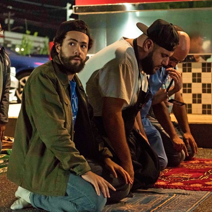 Ramy On the Set of the New Hulu Series From Ramy Youssef