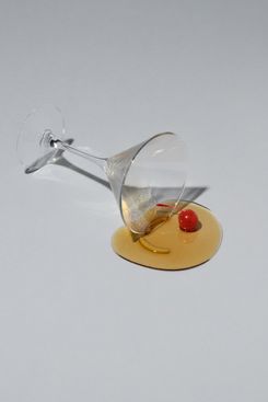 Spills Faux Martini Spill