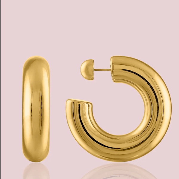 Oma The Label Gold Hoops