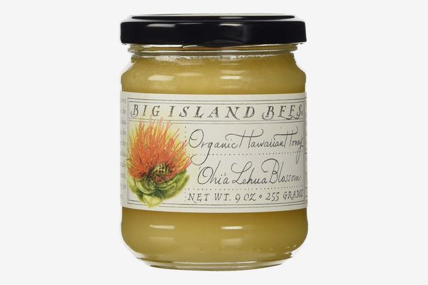 Organic Ohia Lehua Blossom Raw Hawaiian Honey, Single Floral Variety by Big Island Bees