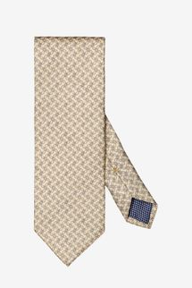 Eton Yellow Vine Print Silk Tie