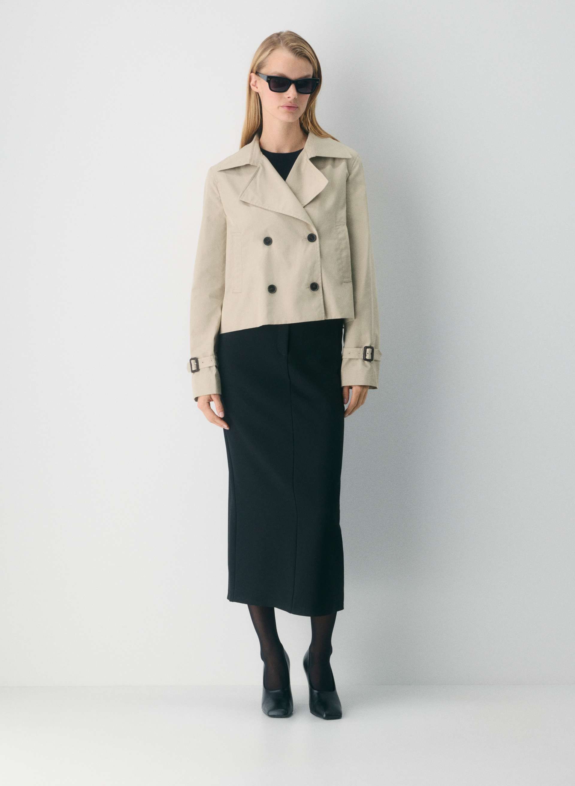 [RIBBONBIT]24FW☆Culty Half Trench Coat - Gray 13 Best Trench Coats for Fall 2025