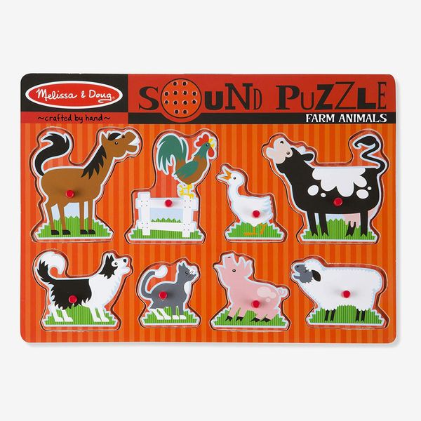 Melissa & Doug Farm Animals Sound Puzzle