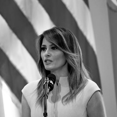 Melania Trump.