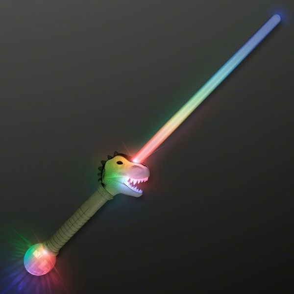 FlashingBlinkyLights LED Light-Up T-Rex Dinosaur Sword