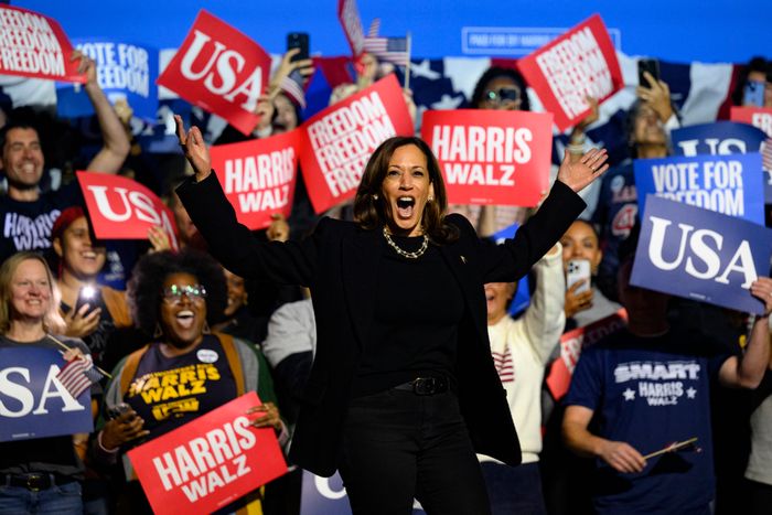 Democratic Presidential Nominee Vice President Harris Campaigns Across Pennsylvania Day Before Election