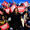 Democratic Presidential Nominee Vice President Harris Campaigns Across Pennsylvania Day Before Election