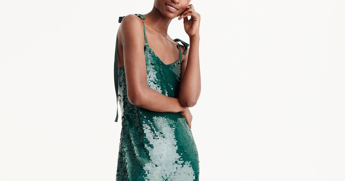 holiday sequin dress