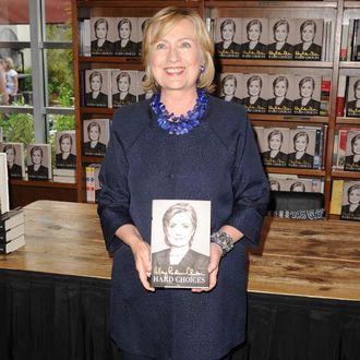 Hillary Clinton Book Signing At Books and Books