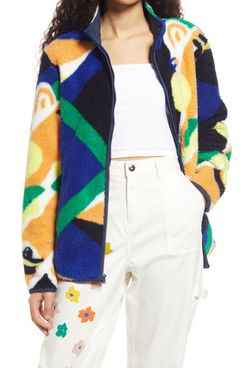 Cristina Martinez High-Pile Fleece Jacket