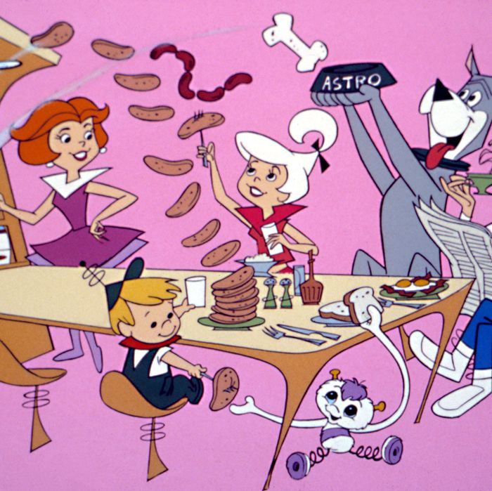 jetsons eating breakfast- strategist best smart kitchen appliances