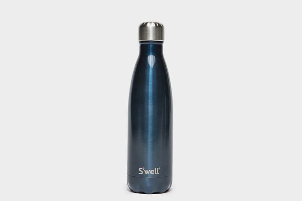 S'well Bottle, Blue Suede 17 oz Stainless Steel Water Bottle