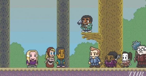 See The Community Cast As 8Bit Video Game Characters