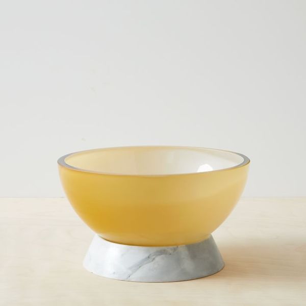 Bower Vase + Candlelight Collection Papasan Bowl