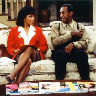 Phylicia Rashad as Clair Hanks Huxtable, Bill Cosby as Dr. Heathcliff 'Cliff' Huxtable 