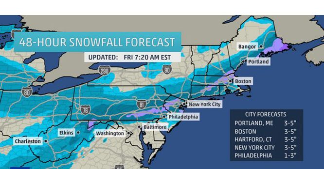 Snow and Freezing Rain Are Coming to Ruin Your Weekend