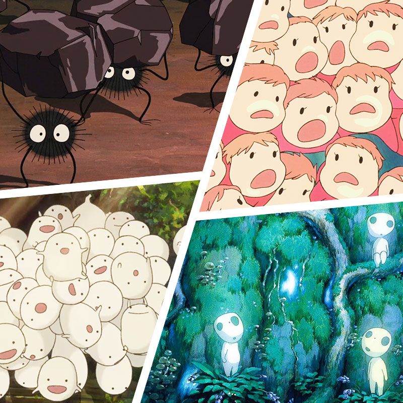 The Boy and the Heron Warawara Nose Chara Miyazaki Hayao Ghibli
