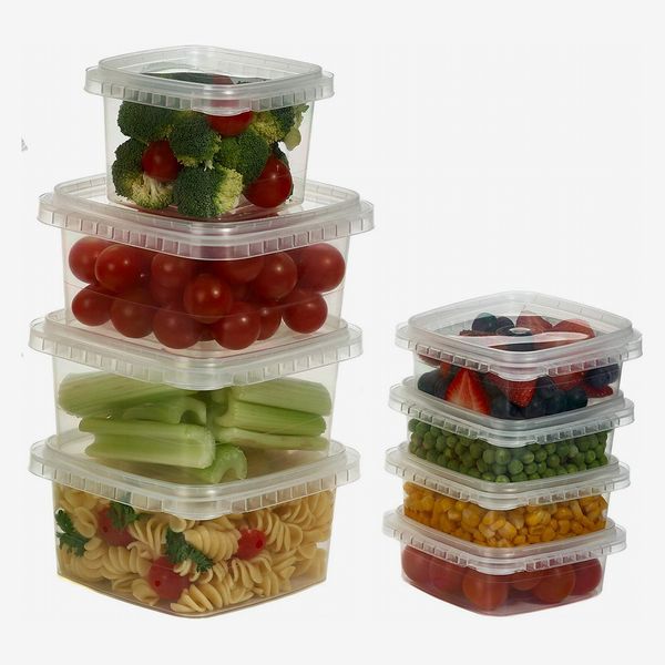 Decony Clear Deli Food Storage Containers