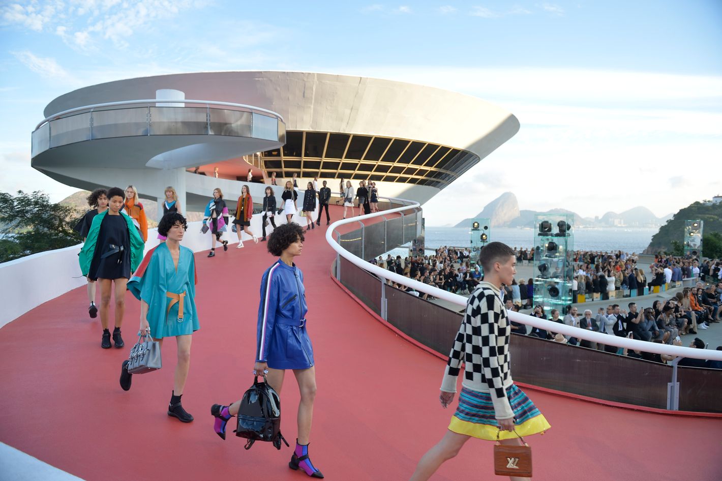 Zendaya Wears Strappy Sandals To Louis Vuitton's '17 Cruise