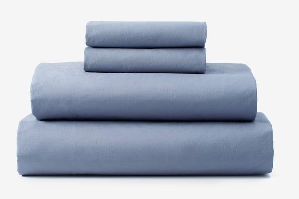 Upstate Pure Washed Cotton Sheet Set - Queen