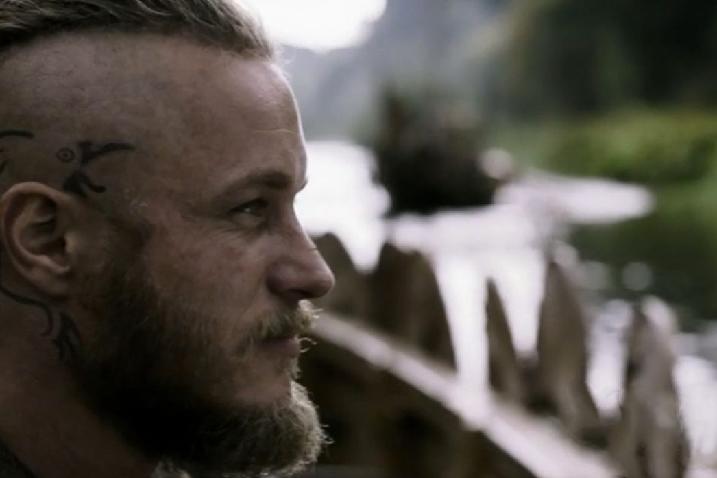 Transformed into Ragnar 🗡️ #ragnar #ragnarlothbrok #vikings #haircut ... |  TikTok
