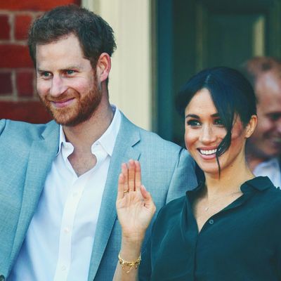 Prince Harry and Meghan Markle in Sussex.