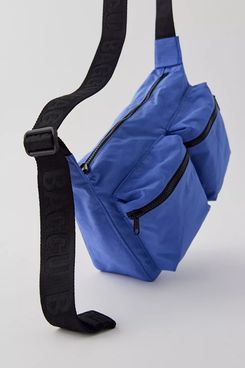 BAGGU Medium Cargo Nylon Crossbody Bag - Pansy Blue